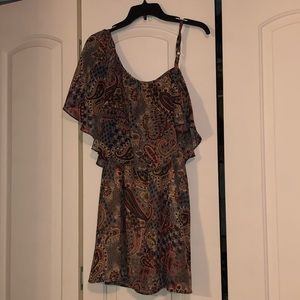 Patterned Short Dress